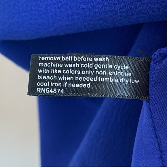 The Limited Blue Belted Dress - Picture 8 of 15